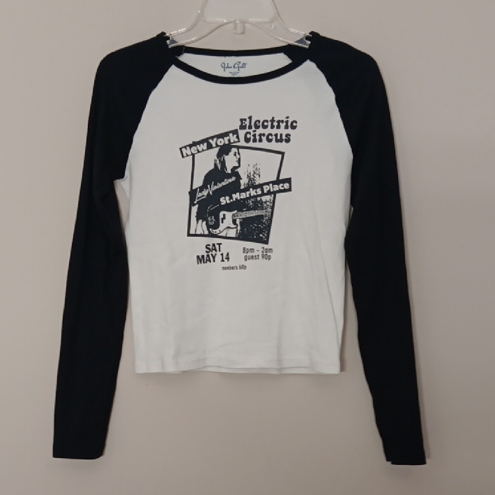 JOHN GALT Long Sleeve Tee,size OS
